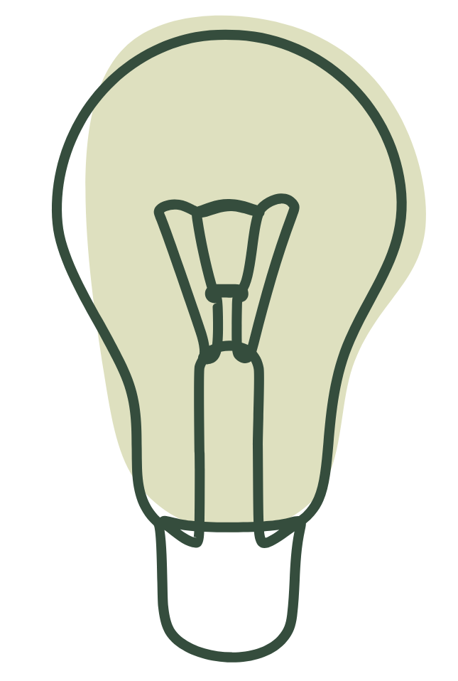 Brown Minimalist Aesthetic Light Bulb oneline continuous line art Poster(1)